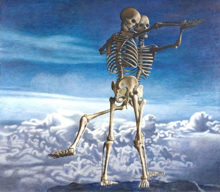 aat veldhoen danse macabre 1981 collectie rijksdienst voor het cultureel erfgoed hr